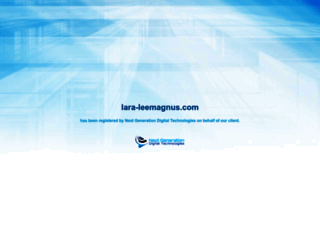 lara-leemagnus.com screenshot