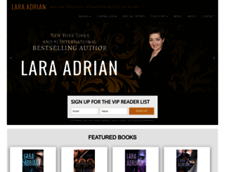 laraadrian.com screenshot