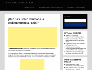 laradiofrecuenciafacial.es screenshot