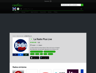 laradioplus.radio.fr screenshot