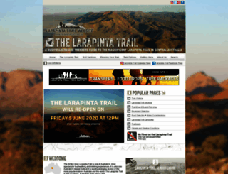 larapintatrail.com.au screenshot