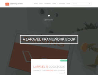 laravelebook.com screenshot