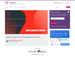 laraveles.com screenshot