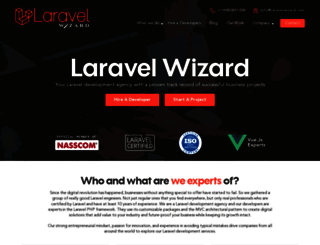 laravelwizard.com screenshot