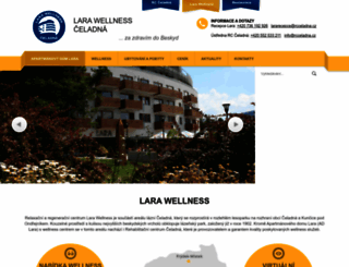 larawellness.cz screenshot