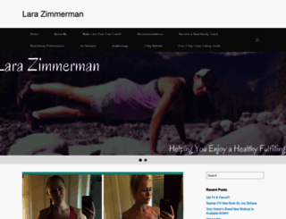 larazimmerman.com screenshot