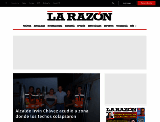 larazon.com.pe screenshot