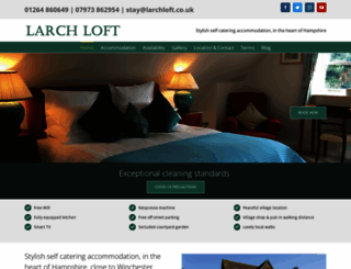 larchloft.co.uk screenshot