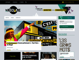 lareclame.fr screenshot