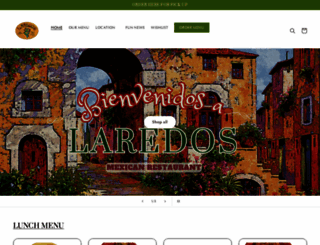 laredosrestaurante.com screenshot