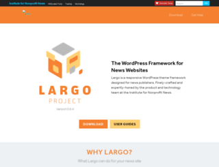 largoproject.org screenshot