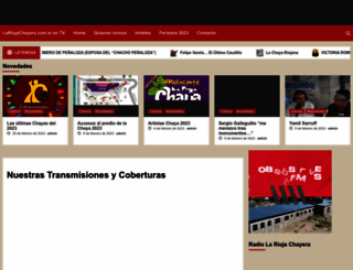 lariojachayera.com.ar screenshot