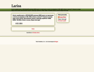 larisax.blogspot.com.es screenshot