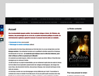 larivierecontrariee.com screenshot