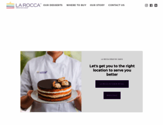 laroccacakes.com screenshot