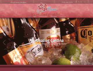 larosasouthwesterndining.com screenshot