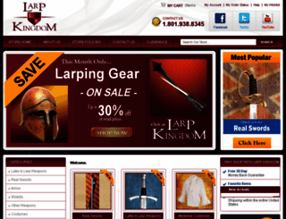 larpkingdom.com screenshot