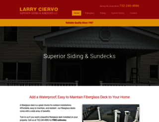 larryciervosuperiorsidingsundecks.com screenshot