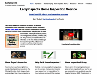 larryinspects.com screenshot
