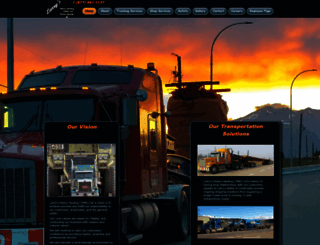 larrysheavyhauling.ca screenshot