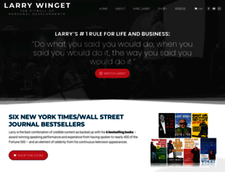 larrywinget.com screenshot