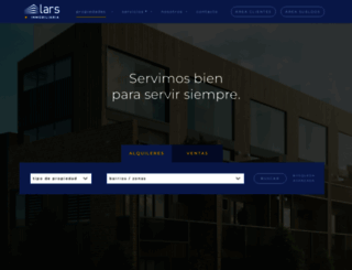 lars.inmobiliaria.com.uy screenshot