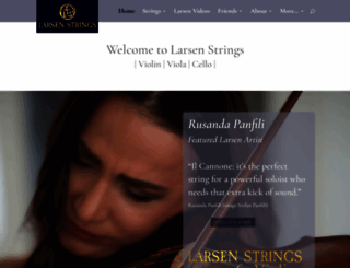 larsenstrings.com screenshot