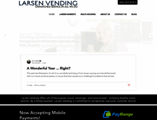 larsenvending.com screenshot