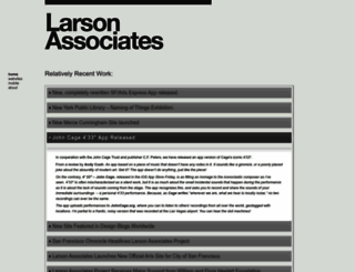 larsonassoc.org screenshot