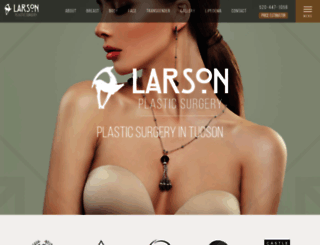 larsonplasticsurgery.com screenshot