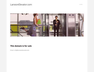 larssonelevator.com screenshot