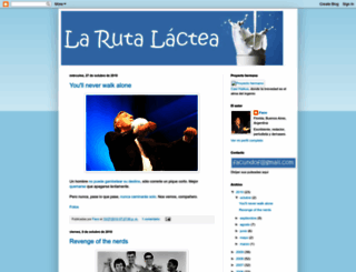 larutalactea.blogspot.com screenshot