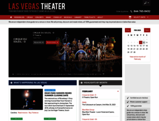 las-vegas-theater.com screenshot