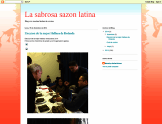 lasabrosasazonlatina.blogspot.com screenshot