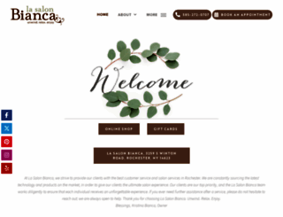 lasalonbianca.com screenshot