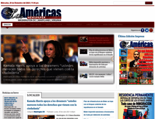 lasamericasnews.com screenshot