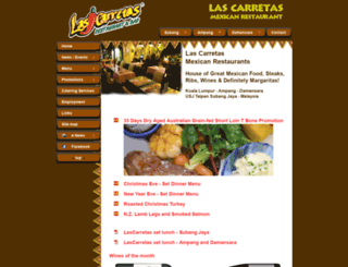 lascarretas.com screenshot