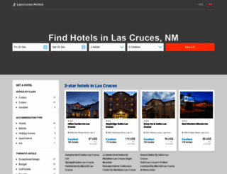lascruces-hotels.com screenshot
