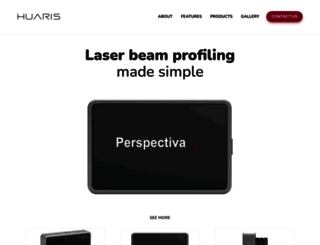 laser-beam-profile.com screenshot