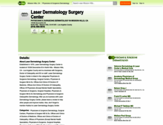 laser-dermatology-surgery-center.hub.biz screenshot