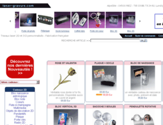 laser-gravure.com screenshot