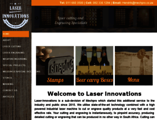 laser-innovations.co.za screenshot