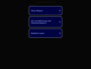 laser-radiant.com screenshot