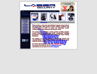laser-security.co.uk screenshot