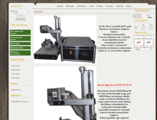 laser-turk.com screenshot