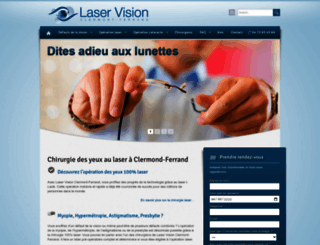 laser-vision-clermont-ferrand.fr screenshot
