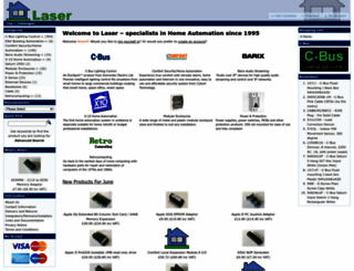 laser.com screenshot