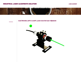 laseralignment.weebly.com screenshot