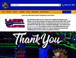 laserblasters.com screenshot