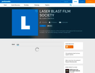 laserblastfilmsociety.podomatic.com screenshot